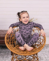 Long Sleeve Two Piece Pajamas - Minikin Mischief Clothing Co.
