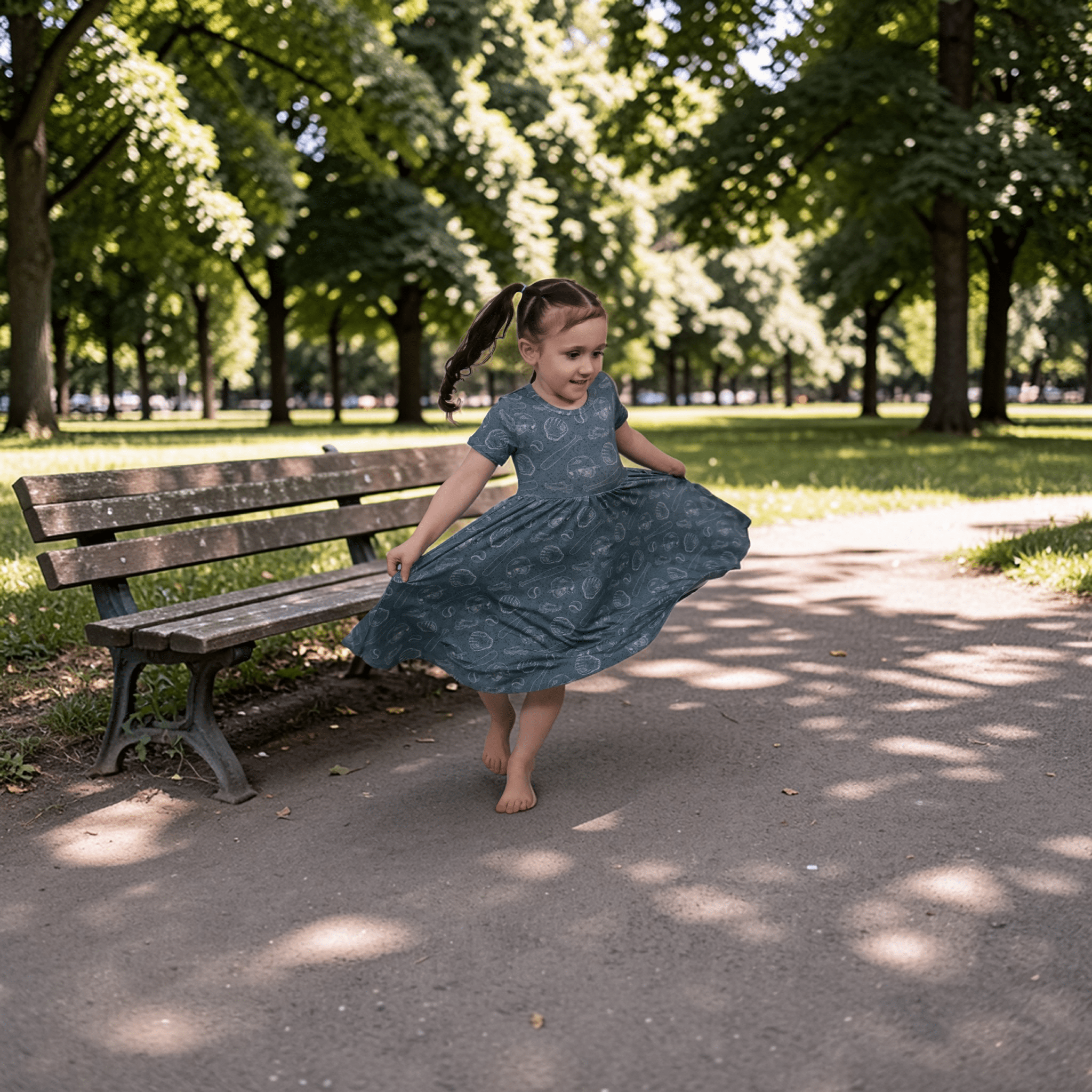 Short Sleeve Dress & Short Set - Minikin Mischief Clothing Co.