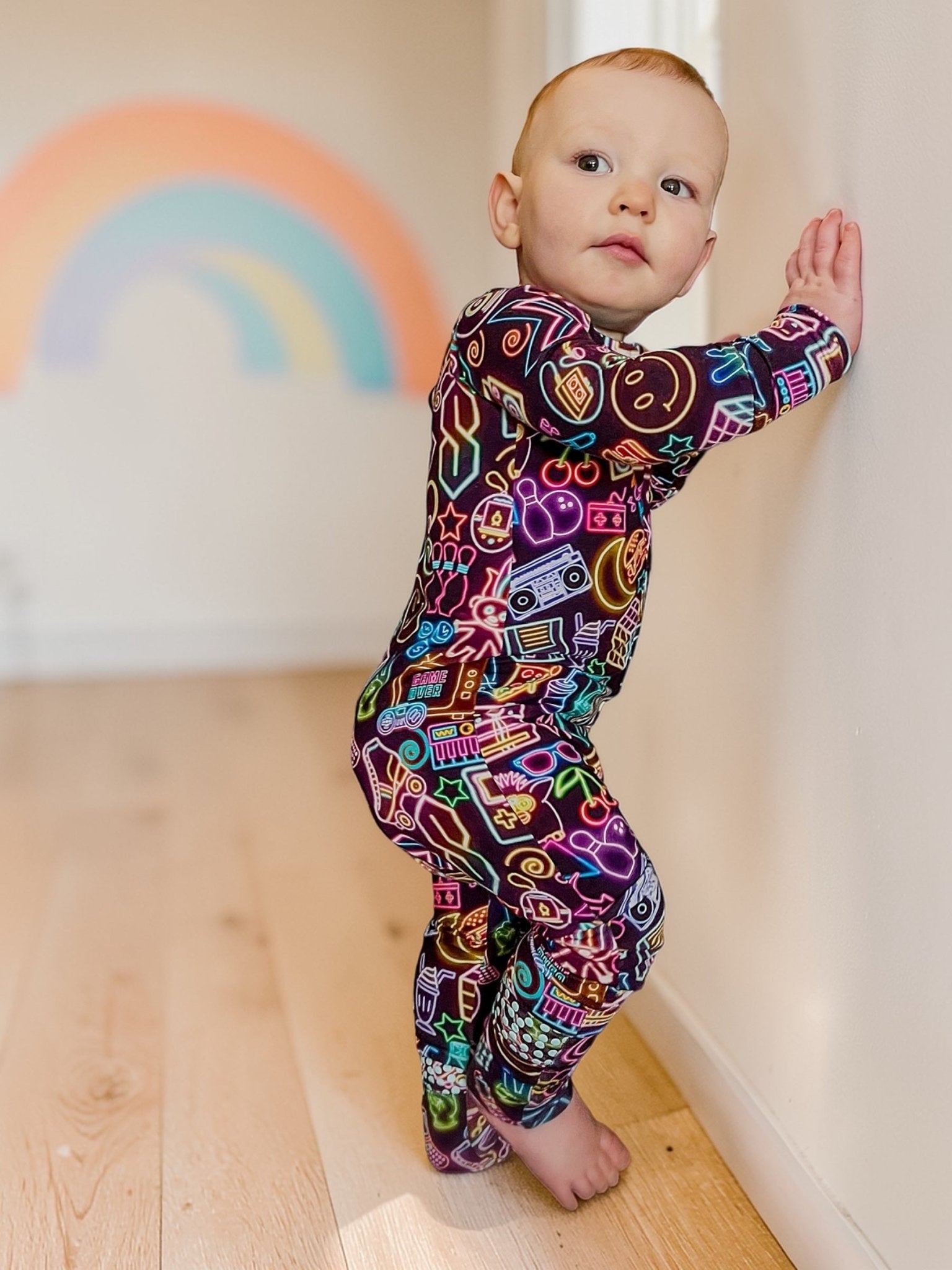 Long Sleeve Convertible Zippy Romper - Minikin Mischief Clothing Co.