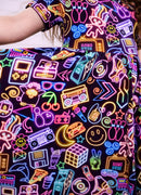 Short Sleeve Dress & Short Set - Minikin Mischief Clothing Co.