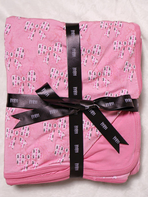 Hailey Buzbee Memorial 60x60 Double Layer Bamboo Blanket - Minikin Mischief Clothing Co.