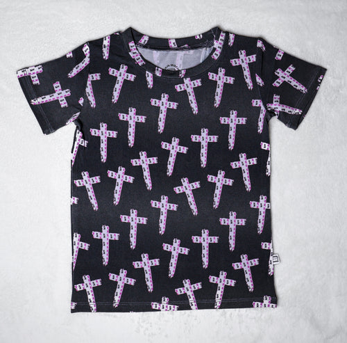 Hailey Buzbee Memorial Kids Short Sleeve T-Shirt - Minikin Mischief Clothing Co.