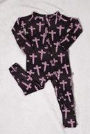Hailey Buzbee Memorial Zippy Romper - Minikin Mischief Clothing Co.