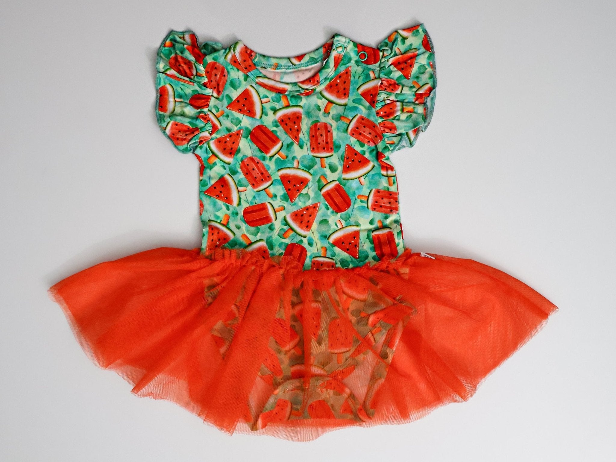 Tulle Bodysuit Twirl - Minikin Mischief Clothing Co.