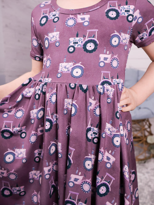 Short Sleeve Dress & Short Set - Minikin Mischief Clothing Co.