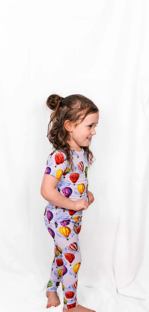 Short Sleeve Pajama Set - Minikin Mischief Clothing Co.