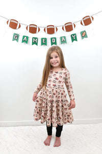 Long Sleeve Twirl Dress & Legging Set - Minikin Mischief Clothing Co.
