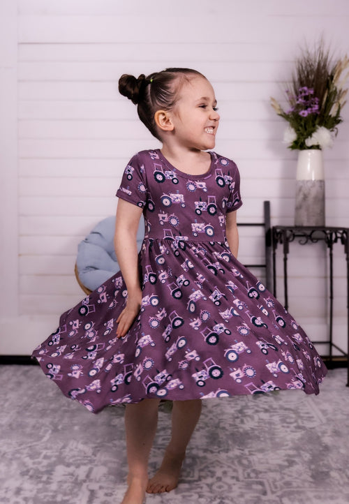 Short Sleeve Dress & Short Set - Minikin Mischief Clothing Co.