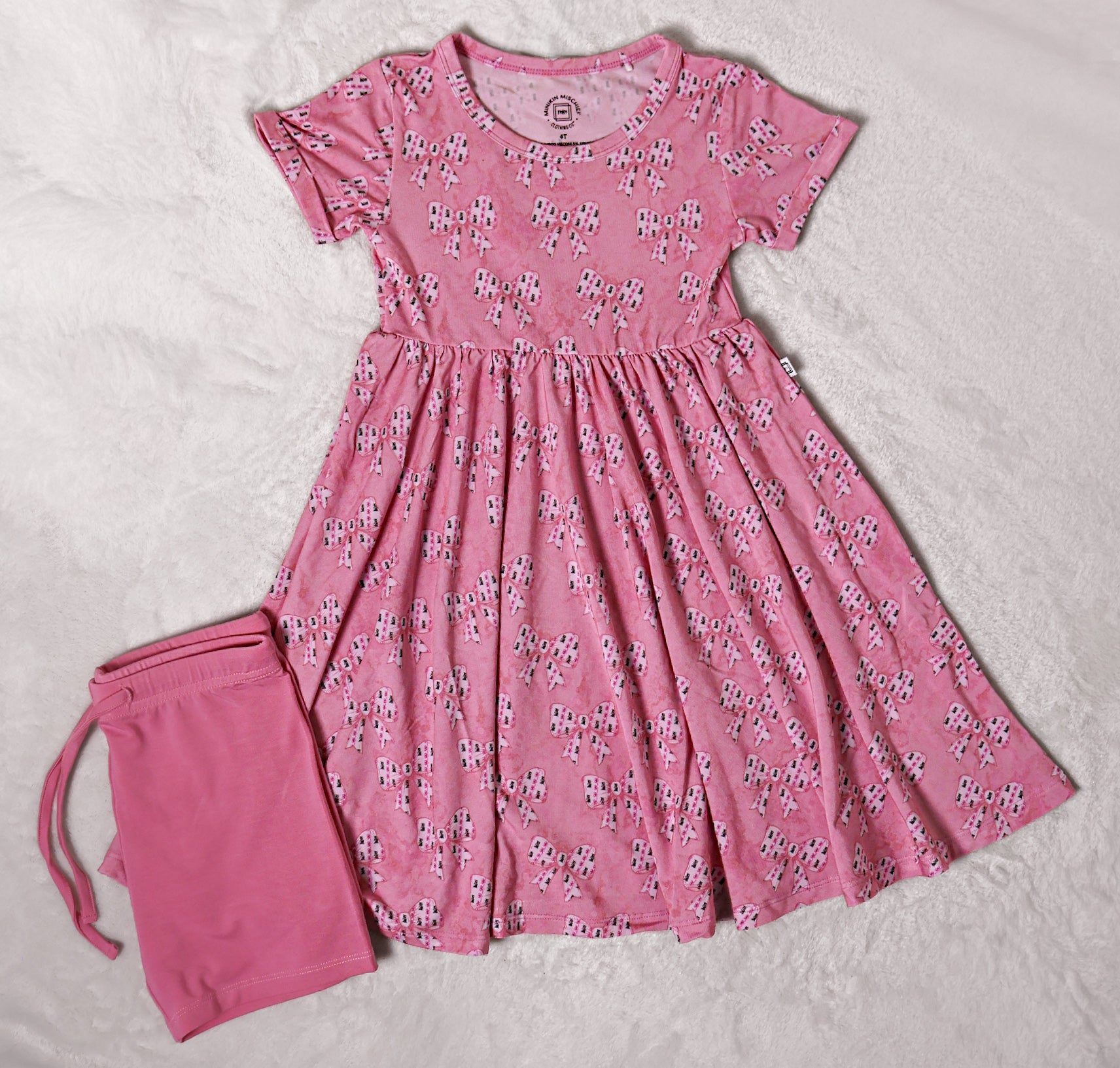 Hailey Buzbee Memorial Short Sleeve Dress & Short Set - Minikin Mischief Clothing Co.