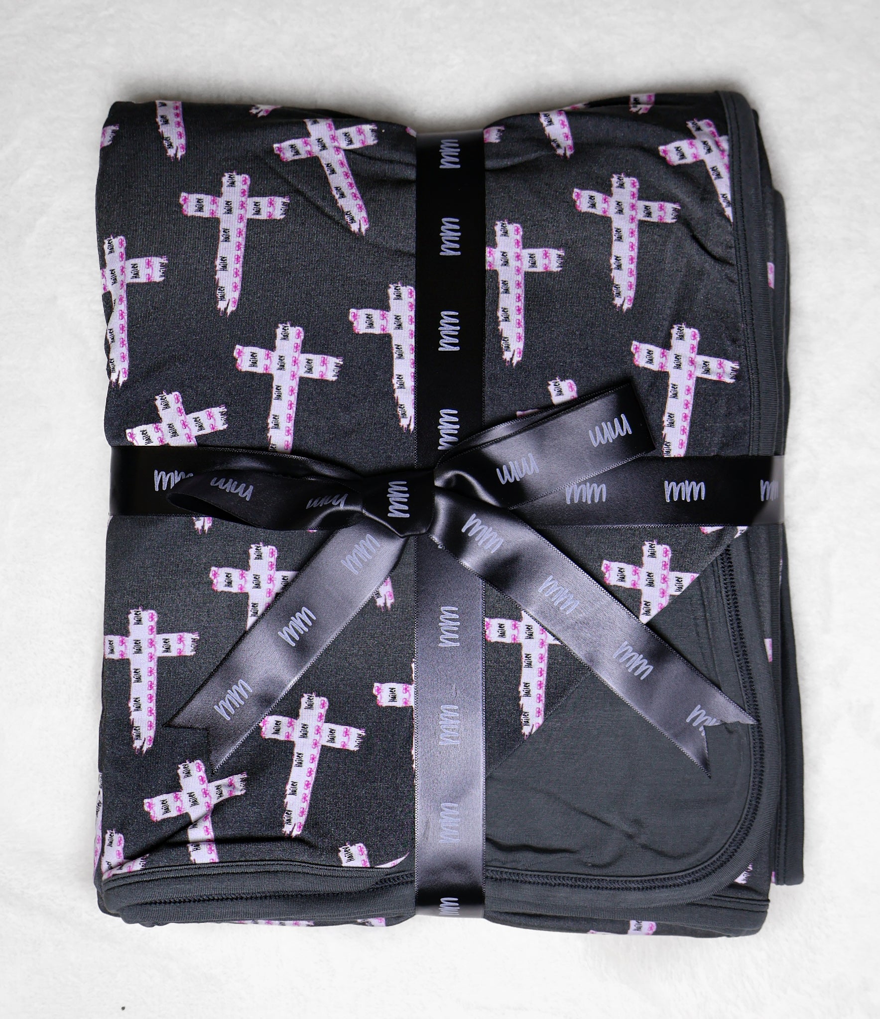 Hailey Buzbee Memorial 60x60 Double Layer Bamboo Blanket - Minikin Mischief Clothing Co.
