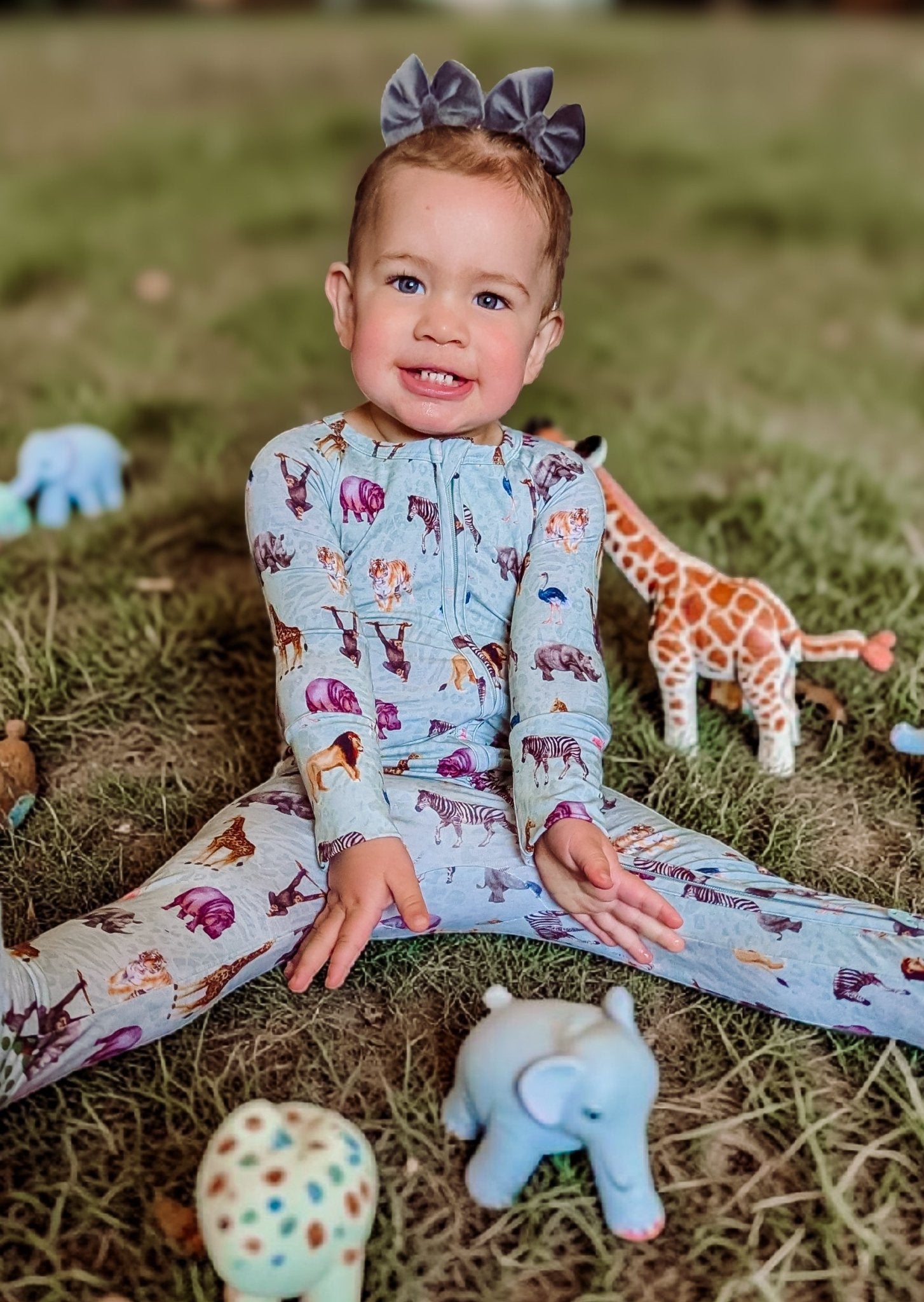 Long Sleeve Convertible Zippy Romper - Minikin Mischief Clothing Co.