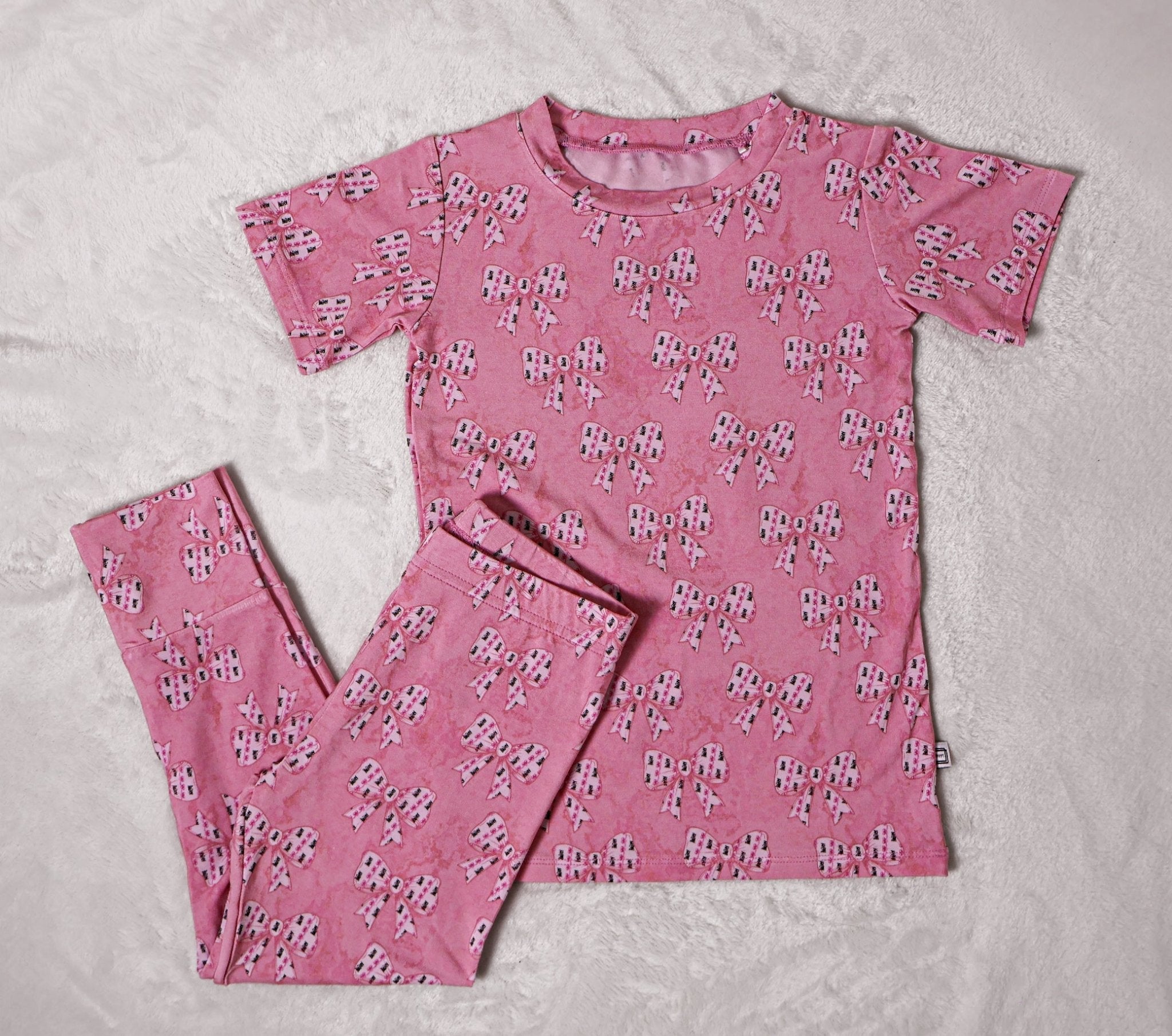 Hailey Buzbee Memorial Short Sleeve Pajama Set - Minikin Mischief Clothing Co.