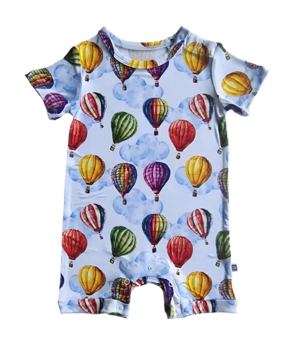 Short Sleeve Shortie Romper - Minikin Mischief Clothing Co.