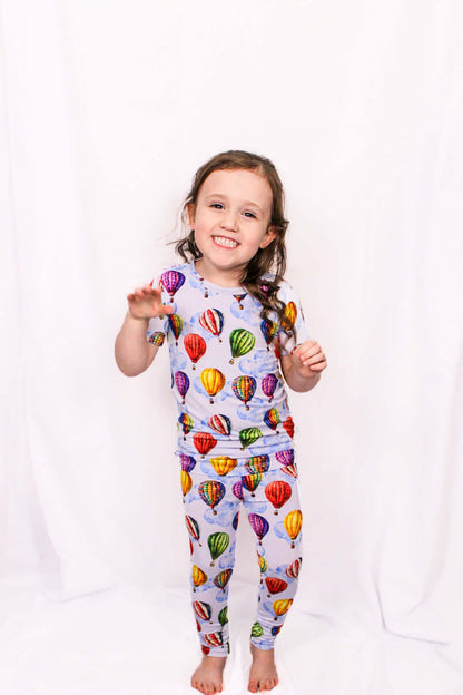 Short Sleeve Pajama Set - Minikin Mischief Clothing Co.