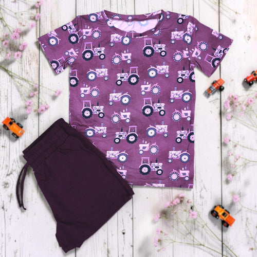 Bamboo Short Set - Minikin Mischief Clothing Co.