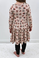 Long Sleeve Twirl Dress & Legging Set - Minikin Mischief Clothing Co.