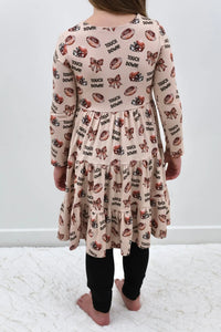 Long Sleeve Twirl Dress & Legging Set - Minikin Mischief Clothing Co.