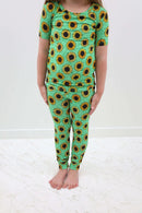 Short Sleeve Pajama Set - Minikin Mischief Clothing Co.